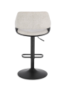 Krzesło barowe Roxanne antracytowy