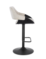 Krzesło barowe Roxanne antracytowy