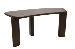 Nowoczesne biurko Otilia ciemny orzech