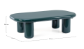 Stolik kawowy Otilia morski prostokątny