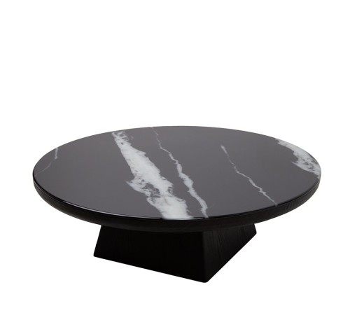 Stylowy stolik kawowy DOVER 100 MaMaison czarny