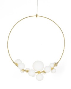 Elegancka złota lampa wisząca ROCIO MOOSEE