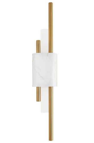 Kinkiet Evans Marmur i Złoto