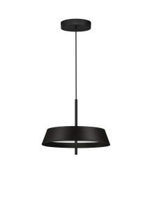 Designerska lampa wisząca AGUILA czarna szerokość 350 mm