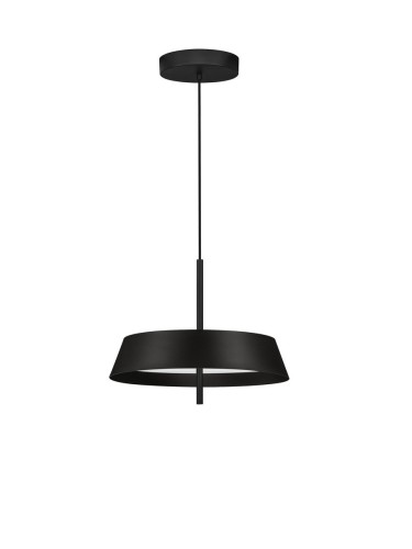 Designerska lampa wisząca AGUILA czarna szerokość 350 mm