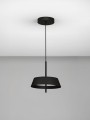 Lampa wisząca AGUILA czarna szerokość 450 mm