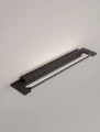 Nowoczesna lampa ścienna ALFAJAR czarna szerokość 560 mm