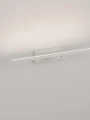 Elegancka lampa ścienna ALFAS biała szerokość 515 mm