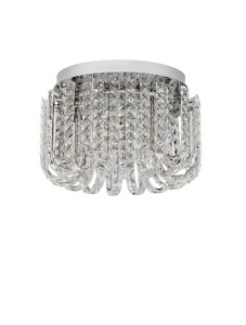 Elegancki plafon ARONA srebrny