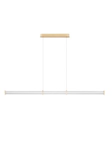 Nowoczesna lampa wisząca CONIL złota szerokość 1510 mm (3000 K)