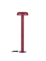 Stylowa lampa podłogowa DORRIA czerwona