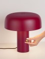 Lampa stołowa DORRIA czerwona