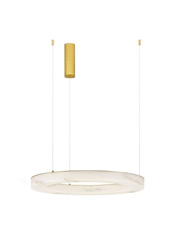 Nowoczesna lampa wisząca LANZAROTE złota
