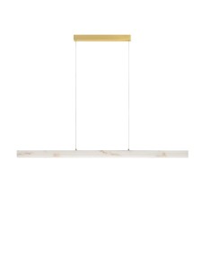 Nowoczesna lampa liniowa LANZAROTE złota