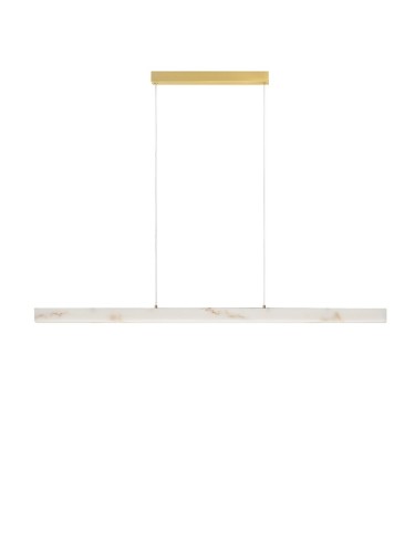 Nowoczesna lampa liniowa LANZAROTE złota