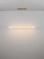 Nowoczesna lampa liniowa LANZAROTE złota