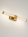 Nowoczesny kinkiet TELDE złoty szerokość 430 mm