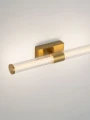 Nowoczesny kinkiet TELDE złoty szerokość 430 mm