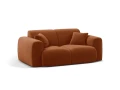 Sofa 2-osobowa Molino terakota welur