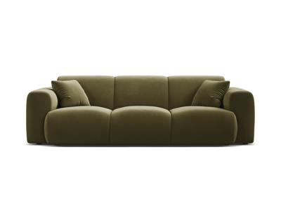 Sofa 3-osobowa Molino jasny zielony welur