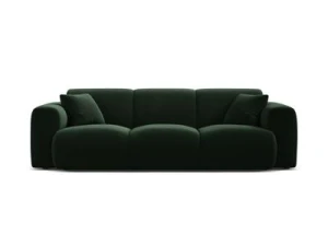 Sofa 3-osobowa Molino butelkowy zielony welur