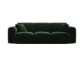 Sofa 3-osobowa Molino butelkowy zielony welur