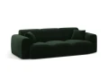 Sofa 3-osobowa Molino butelkowy zielony welur