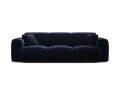 Sofa 3-osobowa Molino królewski niebieski welur