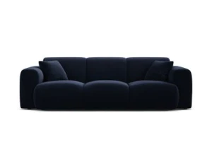 Sofa 3-osobowa Molino królewski niebieski welur