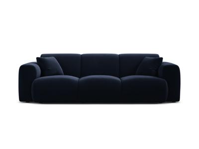 Sofa 3-osobowa Molino królewski niebieski welur