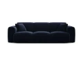 Sofa 3-osobowa Molino królewski niebieski welur