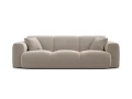 Sofa 3-osobowa Molino piaskowy welur