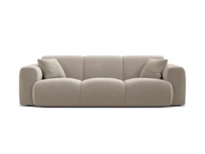 Sofa 3-osobowa Molino piaskowy welur