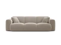 Sofa 3-osobowa Molino piaskowy welur