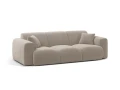 Sofa 3-osobowa Molino piaskowy welur