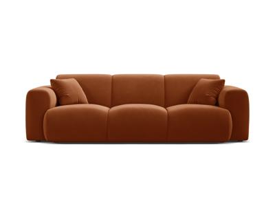 Sofa 3-osobowa Molino terakota welur