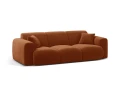 Sofa 3-osobowa Molino terakota welur