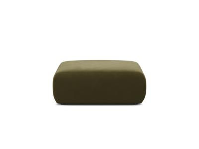 Puf Molino jasny zielony welur 100x100