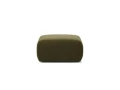 Puf Molino  jasny zielony welur 75x75