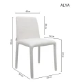 Krzesło ALYA beżowe