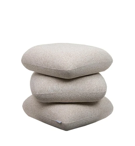 Pufa STONES beżowa