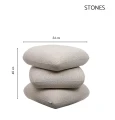Pufa STONES beżowa