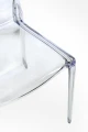 Transparentne krzesło Adele 