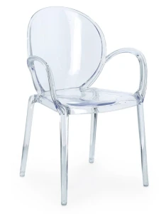Transparentne krzesło Camilla 