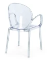 Transparentne krzesło Camilla 