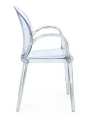 Transparentne krzesło Camilla 