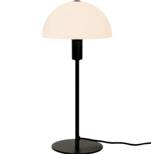 Lampa stołowa Ellen 20 czarna (szklany klosz)