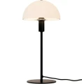 Lampa stołowa Ellen 20 czarna (szklany klosz)