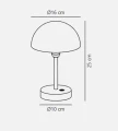 Lampa stołowa bezprzewodowa Ellen To-Go beżowa