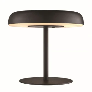 Lampa stołowa bezprzewodowa solarna Elmer czarna